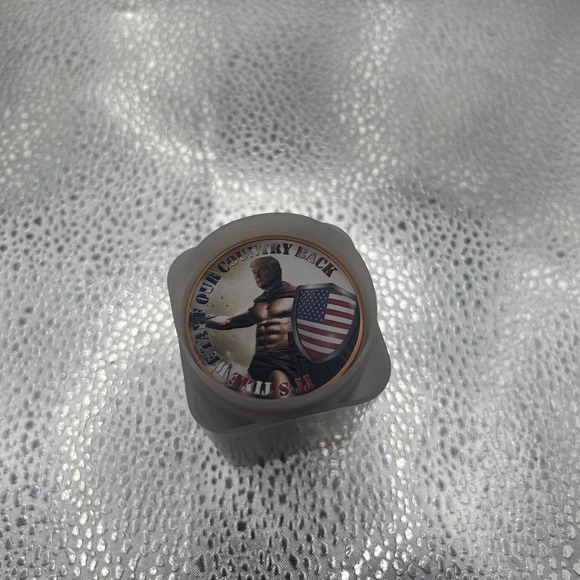 1 Tube Of Colorized Trump Copper Round .999 Fine Copper. X20 Copper Rounds - Picture 1 of 16